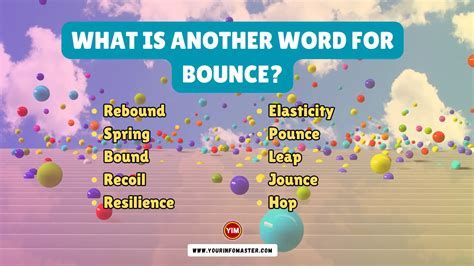 Synonyms of bounce - Synonyms of 'bounce' in British English. bounce. Explore 'bounce' in the dictionary. bounce. 1 (verb) in the sense of rebound. Definition. (of a ball, etc.) to rebound from an …